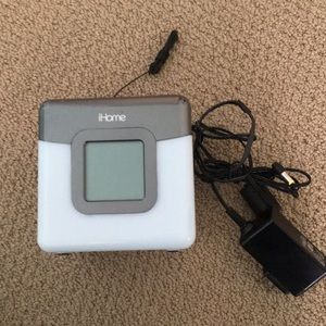iHome Bluetooth speaker and alarm clock